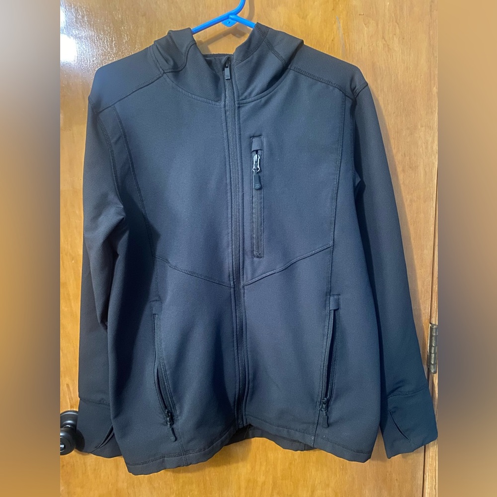 All in Motion Full Zip Black Hoodie Jacket